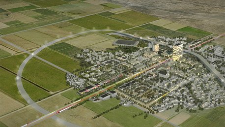 'Ciudad fantasma': Conozca la innovadora urbe proyectada en el desierto