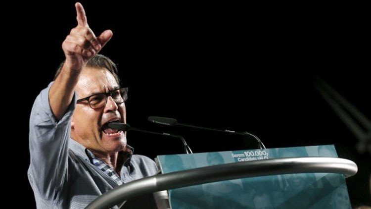 Artur Mas: "Si los países de la UE no ratifican la entrada de Cataluña, será un problema"
