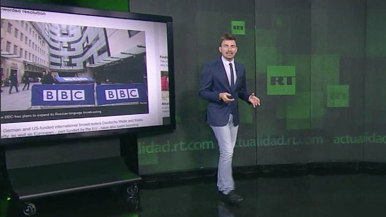 BBC acusa a RT de supuesta parcialidad a partir de datos falsos