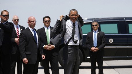 Publican fotografías de escoltas de Obama desde el corazón del servicio secreto