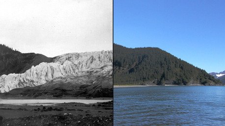 El cambio climático en Alaska a través de impactantes imágenes