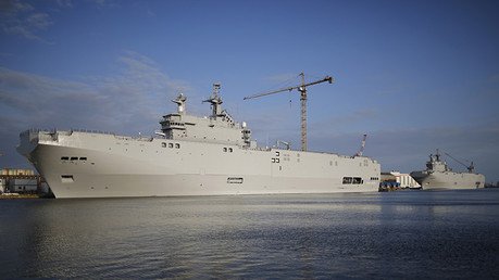 Egipto compra los buques Mistral construidos originalmente por Francia para Rusia