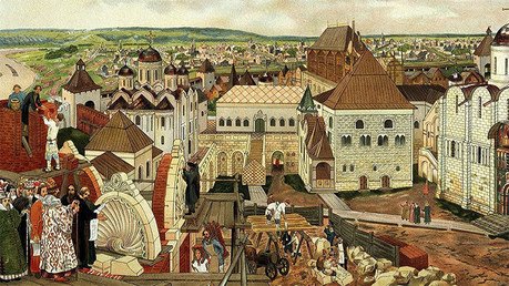 Fotos: Descubren una de las calles más antiguas de Moscú