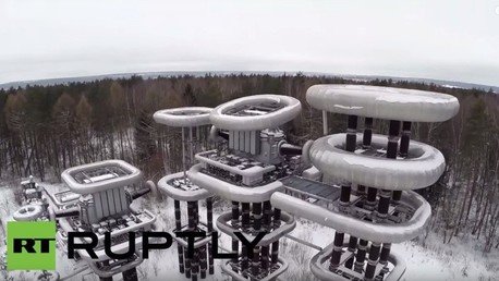 Videos: Ciudades fantasma e instalaciones secretas de la URSS, a vista de drones