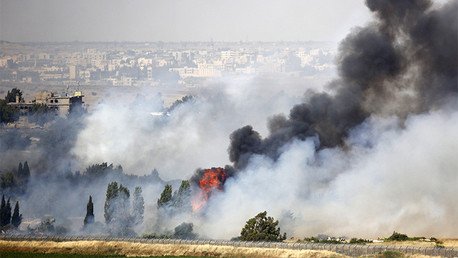 Israel bombardea las posiciones del Ejército sirio