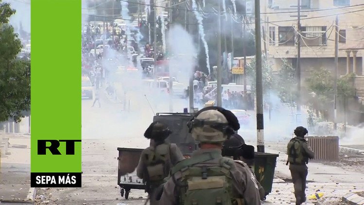 Video: Choques entre palestinos y fuerzas israelíes dejan tres jóvenes muertos