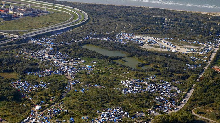 'La Jungla', el campo de refugiados de Francia donde no existe la ley