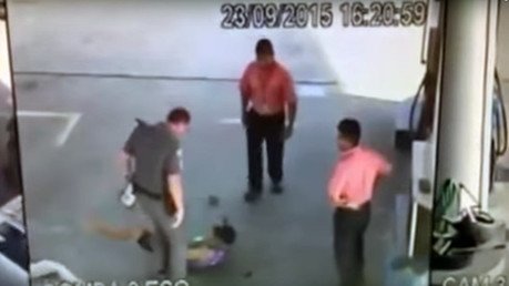 Brasil: Un policía reduce a un ladrón sin usar las manos