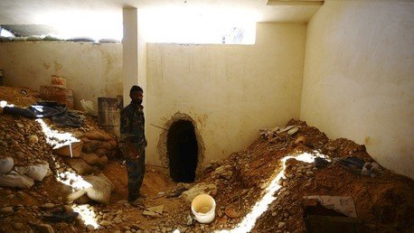 Video: Muestran por primera vez los túneles que excavó el Estado Islámico para conquistar Damasco
