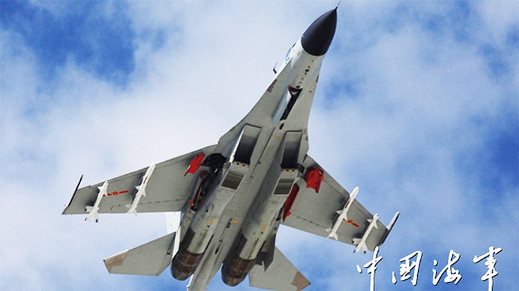 Cazas chinos en zonas disputadas, un mensaje para EE.UU. 