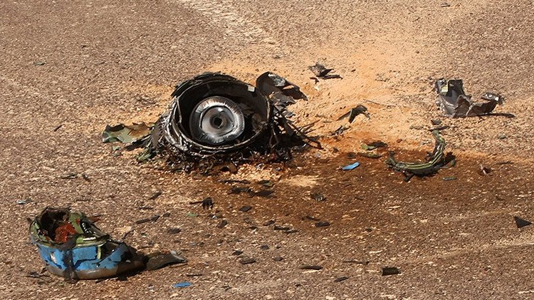 Un satélite de EE.UU. detectó una explosión térmica cuando cayó el avión ruso en Sinaí