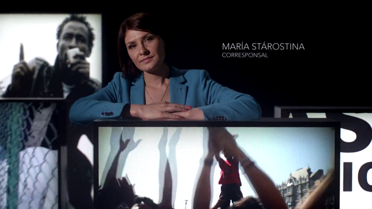 María Stárostina, corresponsal
