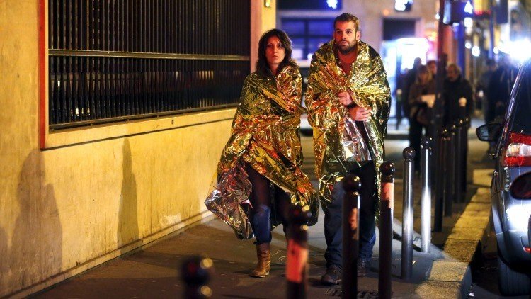 Publican una estremecedora imagen de la sala Bataclan después del ataque terrorista (+18)