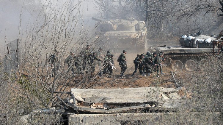 Turquía abre fuego de mortero contra el Ejército sirio