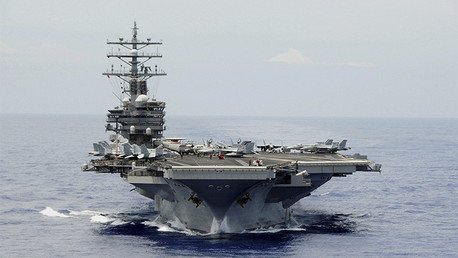 Un submarino chino persiguió a un portaaviones estadounidense cerca de Japón