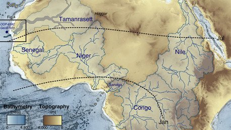 Perdido en las arenas del tiempo: descubren que el Sáhara estuvo atravesado por una red de ríos