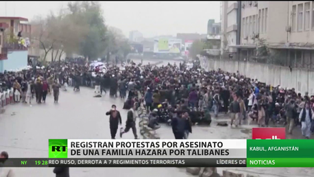 Afganistán: Protestas por el asesinato de una familia hazara a manos de talibanes 