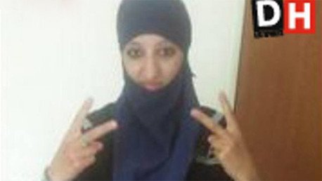 Un medio belga publica una foto de la terrorista suicida del suburbio parisino Saint-Denis