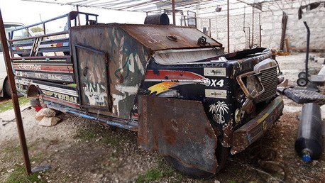 Los más raros vehículos de combate de fabricación casera