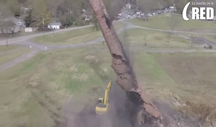 'El hombre de hierro': Le cae encima una lluvia de ladrillos y vive para contarlo