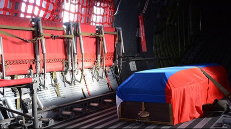 Rusia, sobre la muerte del piloto: "Quienes planearon y realizaron la traición serán castigados"