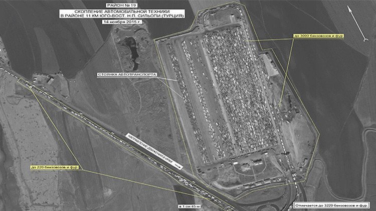 Rusia proveerá a la ONU evidencias del suministro del crudo del EI a Turquía