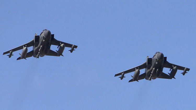 Por miedo a Rusia: Reino Unido decide proteger sus bombarderos en el espacio aéreo sirio