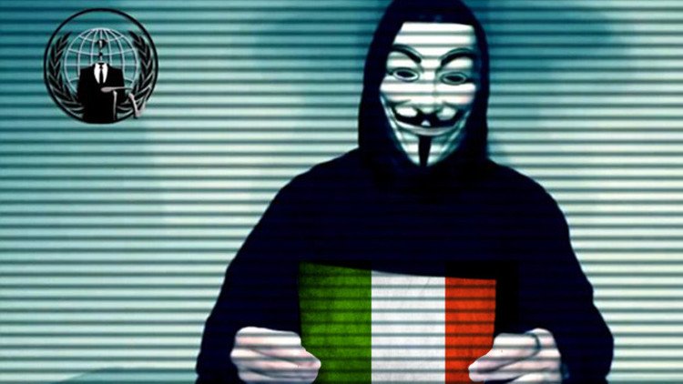 Anonymous afirma haber impedido un megaatentado del EI en Italia