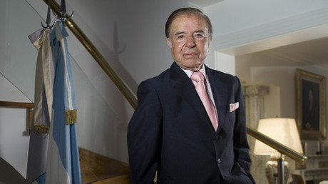 Argentina: Condenan al expresidente Menem a 4 años de prisión por haber pagado sobresueldos