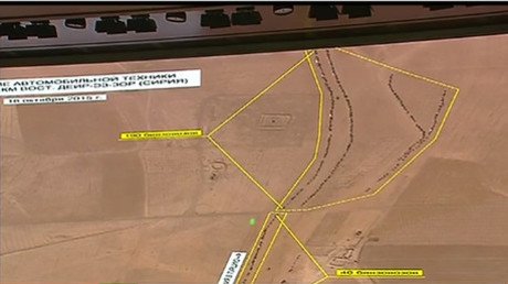 "La coalición liderada por EE.UU. no bombardea camiones de combustible terroristas en Siria"