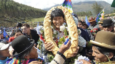 Evo Morales es el gobernante más popular de Latinoamérica
