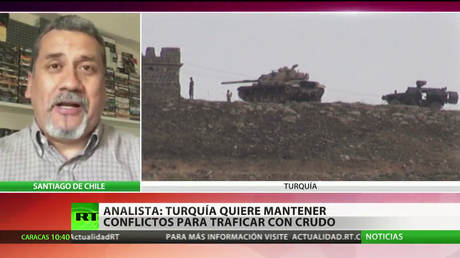 Experto: "A Turquía le conviene la inestabilidad en la región para proteger sus negocios ilegales"