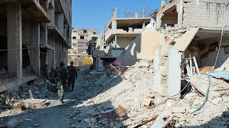 Terroristas explotan con un misil un autobús militar en Damasco