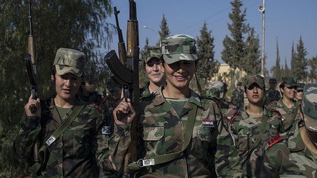 Conozca a las 'leonas sirias', las mujeres que defienden Siria en plena guerra contra el terrorismo