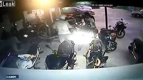 Queda parapléjico cuando intentaba robar una moto