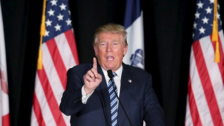 Trump: "Si EE.UU. no hubiese hecho nada en Oriente Medio, tendríamos un mundo más seguro"