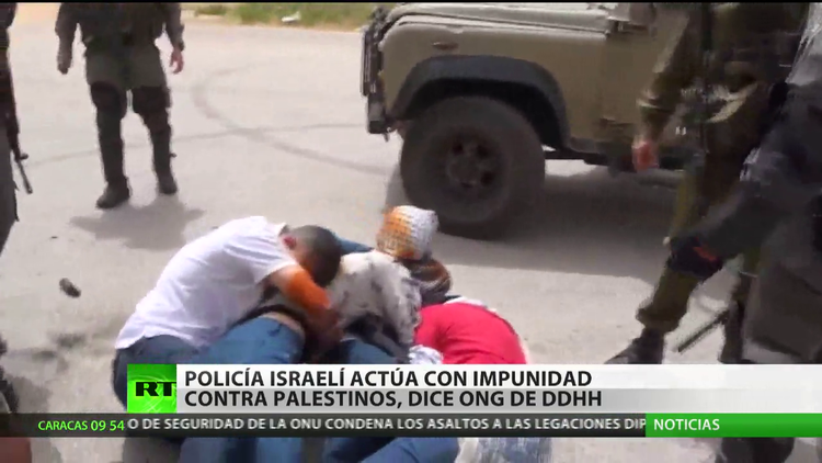La policía israelí actúa con impunidad contra palestinos