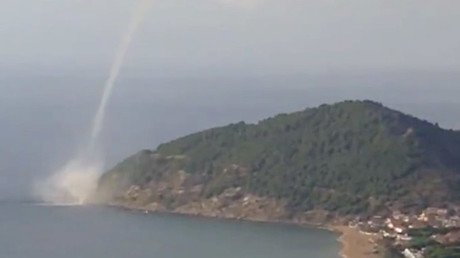Video: Una tromba de agua en Italia se vuelve viral
