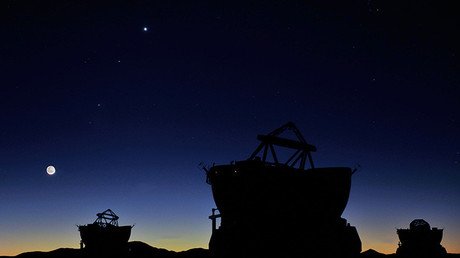 Cinco planetas brillarán en un desfile con la Luna