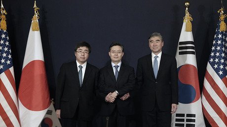 EE.UU., Japón y Corea del Sur acuerdan presionar Pionyang tras su ensayo nuclear