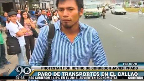 Pillado por robar un celular y da una respuesta extraordinaria