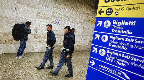 Roma: Evacuan una estación de tren tras amenaza terrorista
