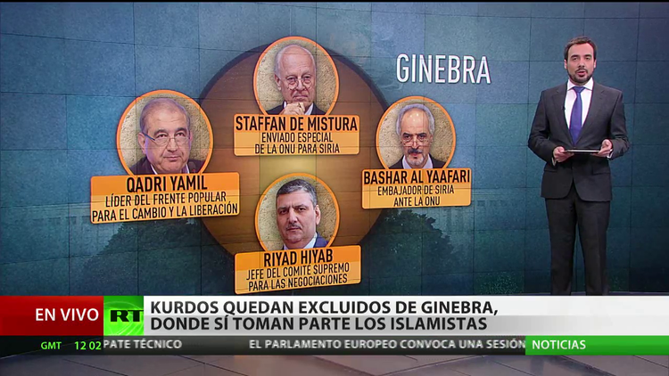 Conozca a los participantes en las negociaciones de Ginebra sobre la crisis siria