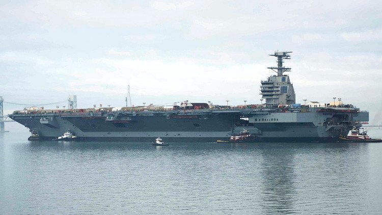 ¿Otro "museo flotante"? El portaviones de EE.UU. que podría quedar obsoleto antes de su presentación