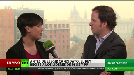 Antes de elegir candidato, el rey de España recibe a los líderes de PSOE y PP