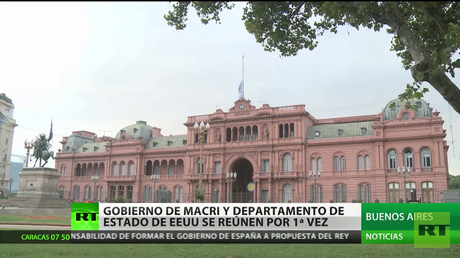 Primera reunión oficial entre el Gobierno de Macri y el Departamento de Estado de EE.UU.
