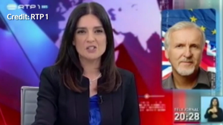 Un error de película: canal de televisión confunde a David Cameron con un famoso director de cine