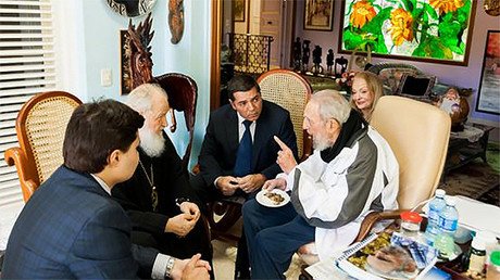 El patriarca ortodoxo ruso se reúne con Fidel Castro en La Habana