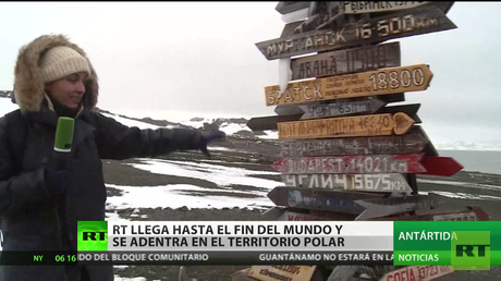 Un equipo de RT llega al fin del mundo y explora la Antártida de cerca