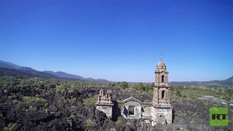 Video: La 'Pompeya mexicana', a vista de dron